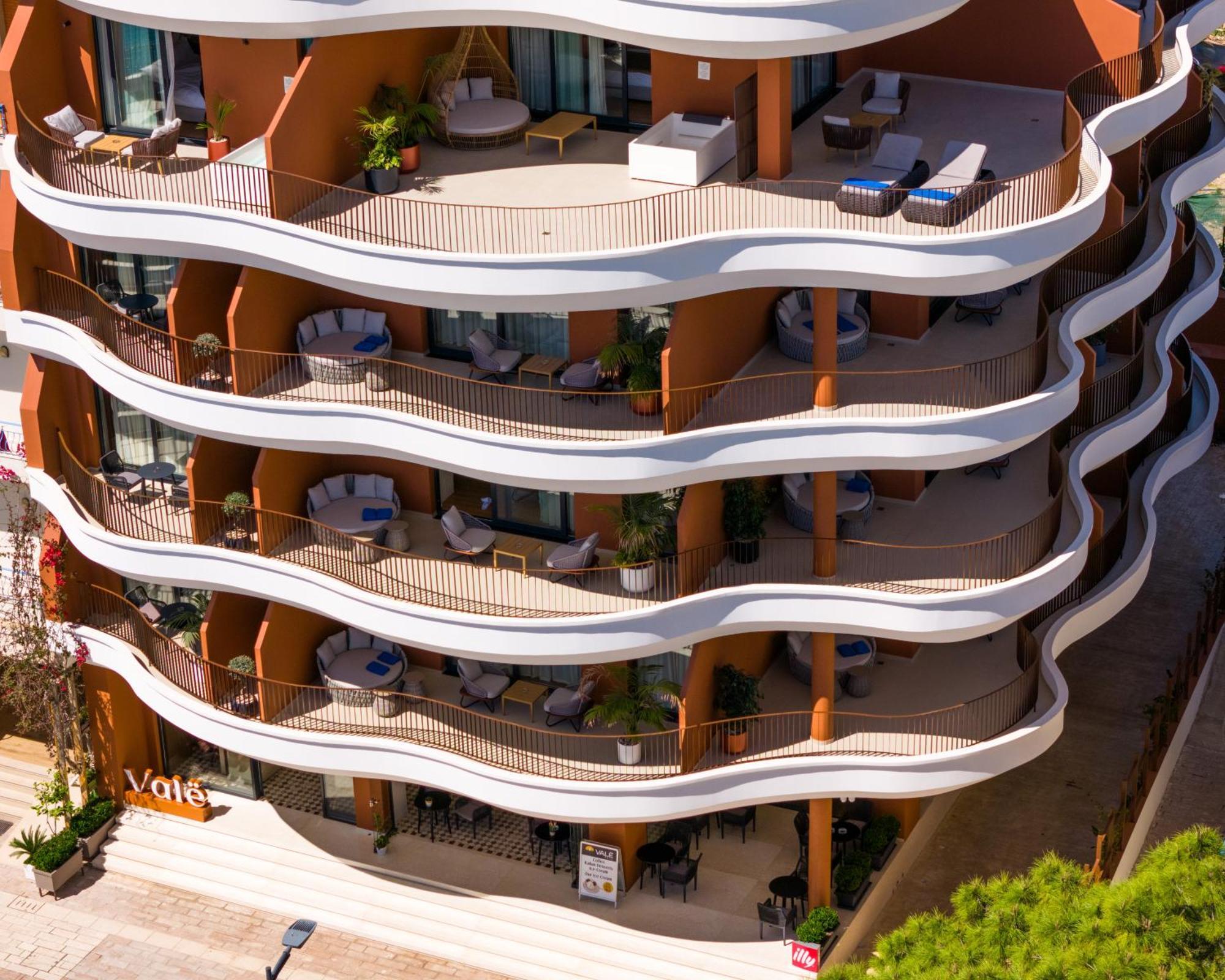 Hotel Vale Sarandë Buitenkant foto